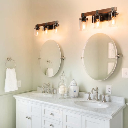 3-Light Farmhouse Vanity Lamp! 🔥